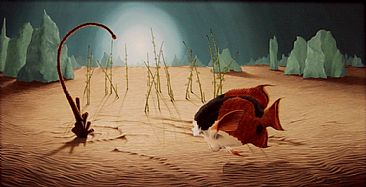 Ladyfish - Woman/Fish Fantasy by Linda Herzog